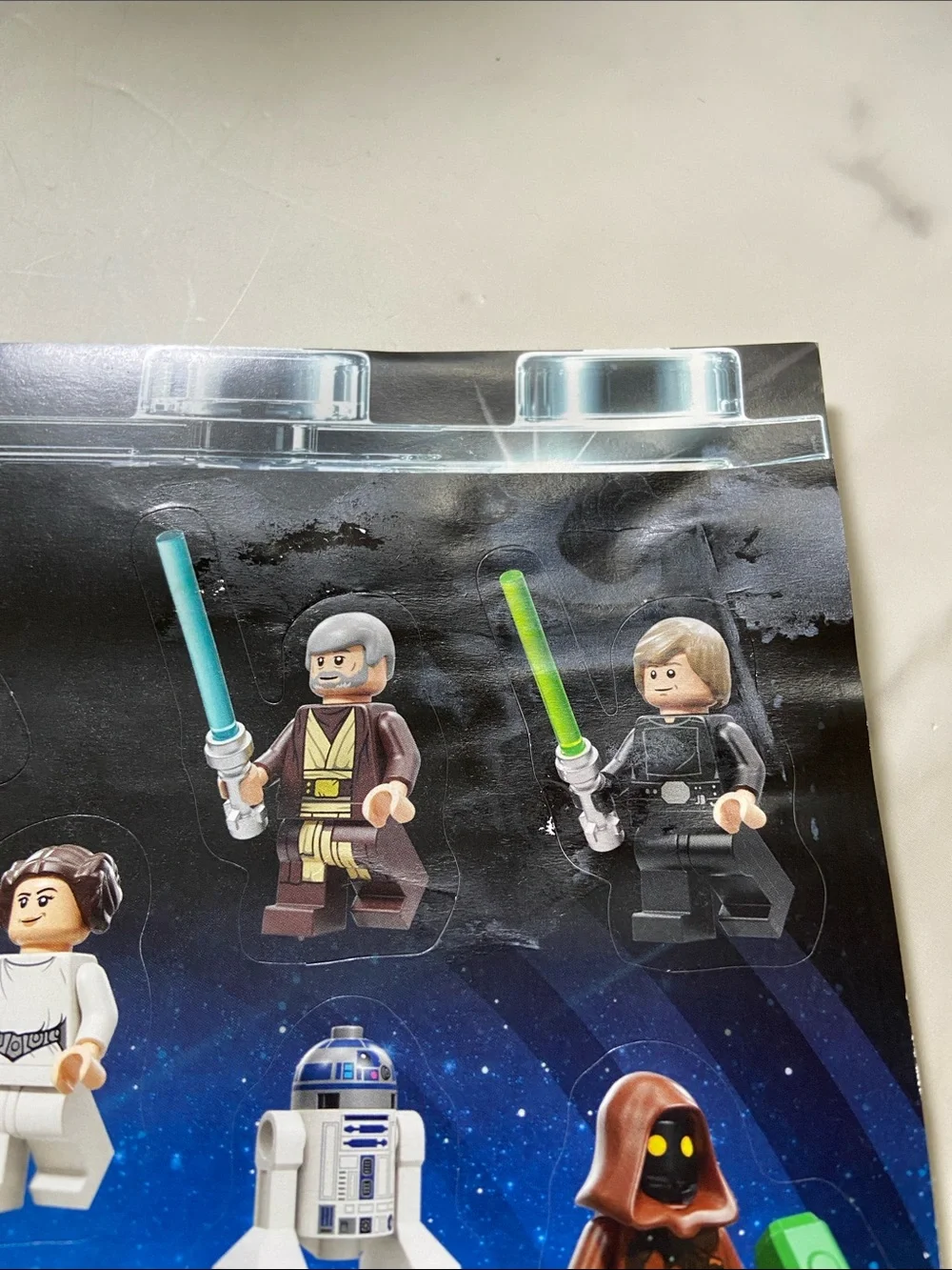 Lego Smart Play Star Wars Blue Galaxy Exclusive Limited Edition Stickers to Cus